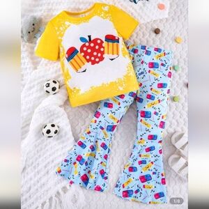 SHEIN Girls Back To School Set 5Y